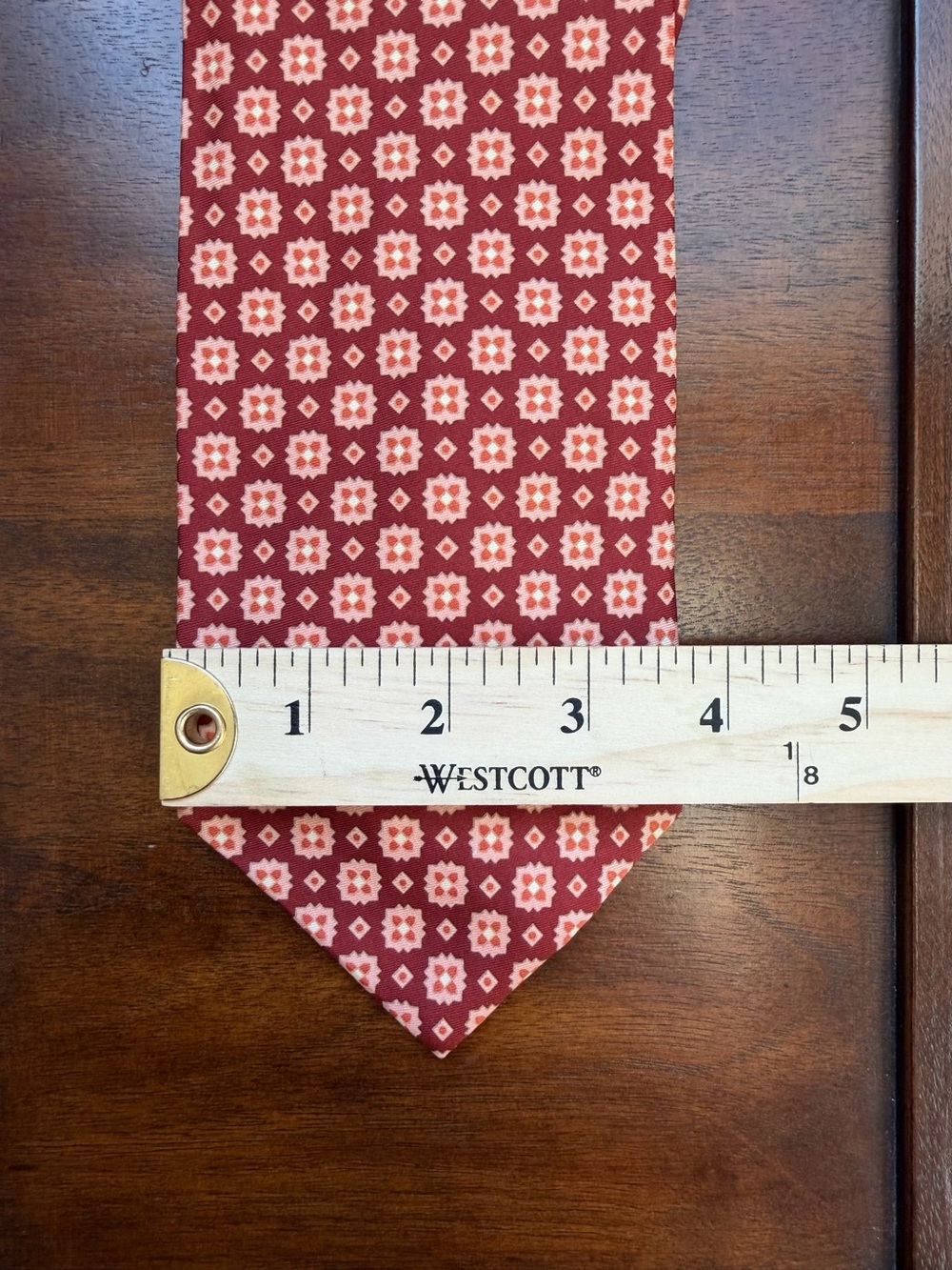 BOSS Hugo Boss 100% Silk Gingham Check Tie – Made in Italy - Picture 4 of 7